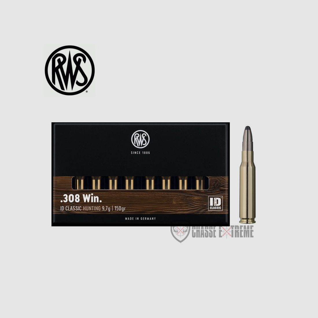 20 nabojów RWS kal. 308 Win 150gr ID Classic