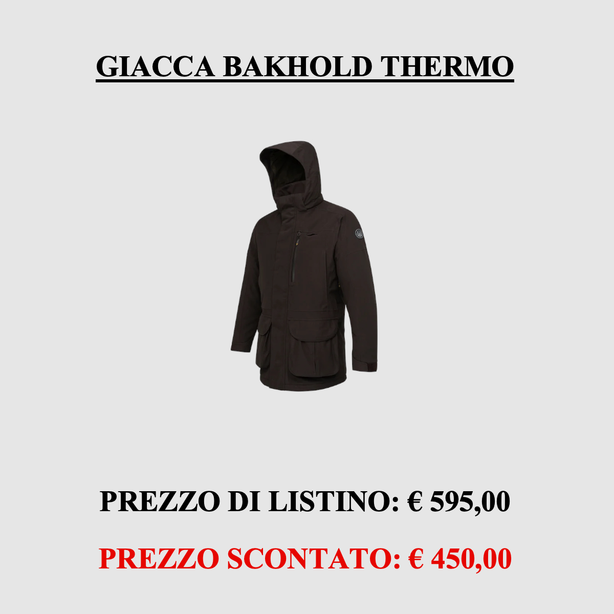 Beretta – Bakhold Thermo Jacke, Bild 1 von 9