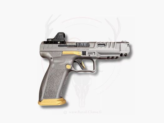 Gebraucht - Pistole TP9 SFX Rival Grau Kal.9x19 + Rotpunktvisier MO1 CANIK