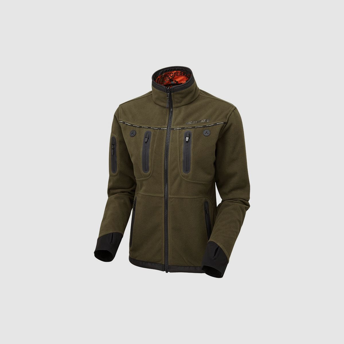SHOOTERKING Damen Softshell Jacke Forest Mist Red