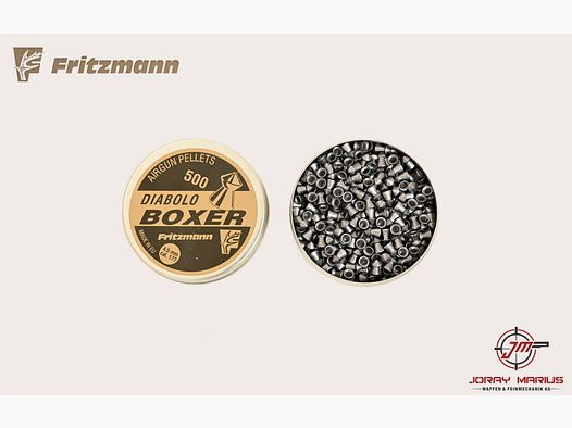 Fritzmann Diabolo Boxer 4,5mm / .177 – 500 Stk.