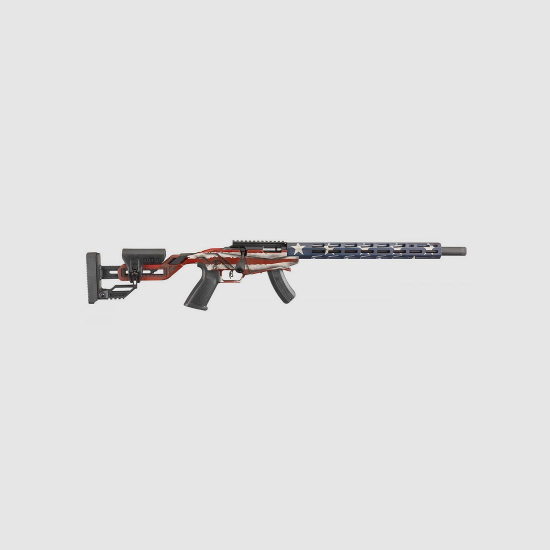 RUGER PRECISION RIMFIRE 22LR 10SCHUSS 18 ZOLL AMERIKANISCHE FLAGGE