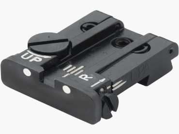 LPA Sights – Tacca di mira regolabile posteriore per Springfield HS