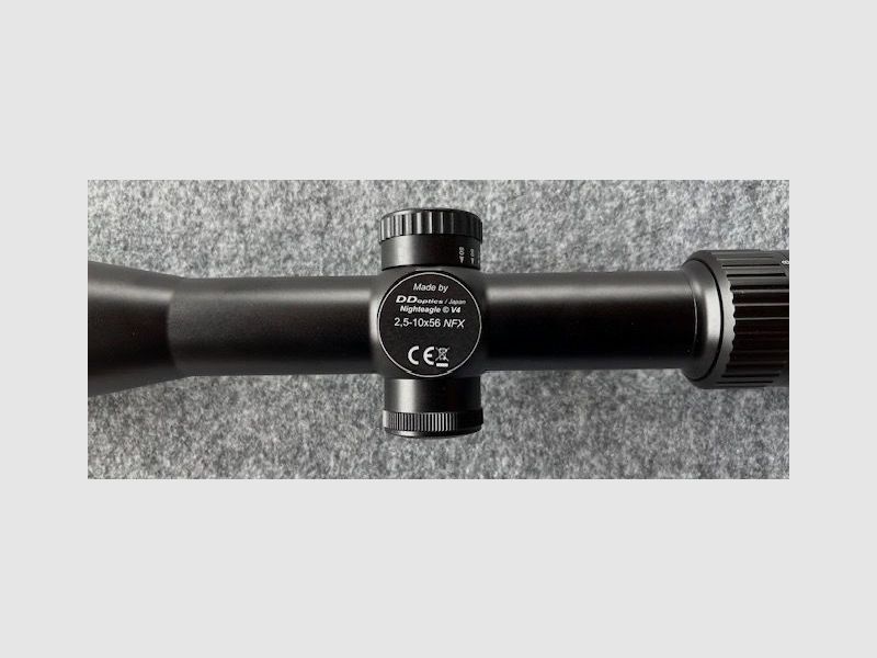 DDoptics lunette de visée V4 2,5-10X56 NFX