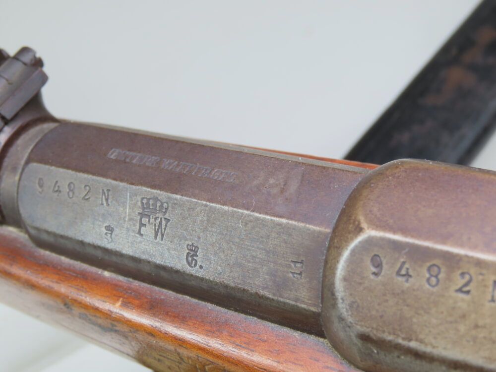 Fusil OEWG 71 Numéro Correspondant - Canon Top !