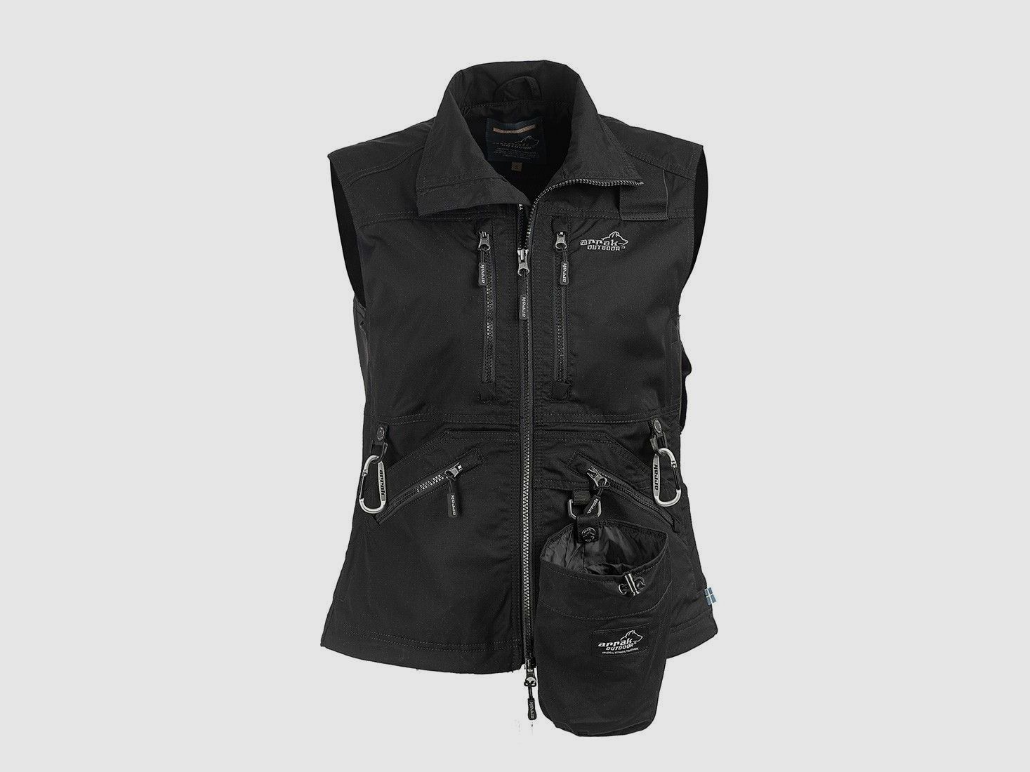 Gilet de compétition Arrak Outdoor femme noir 4XL