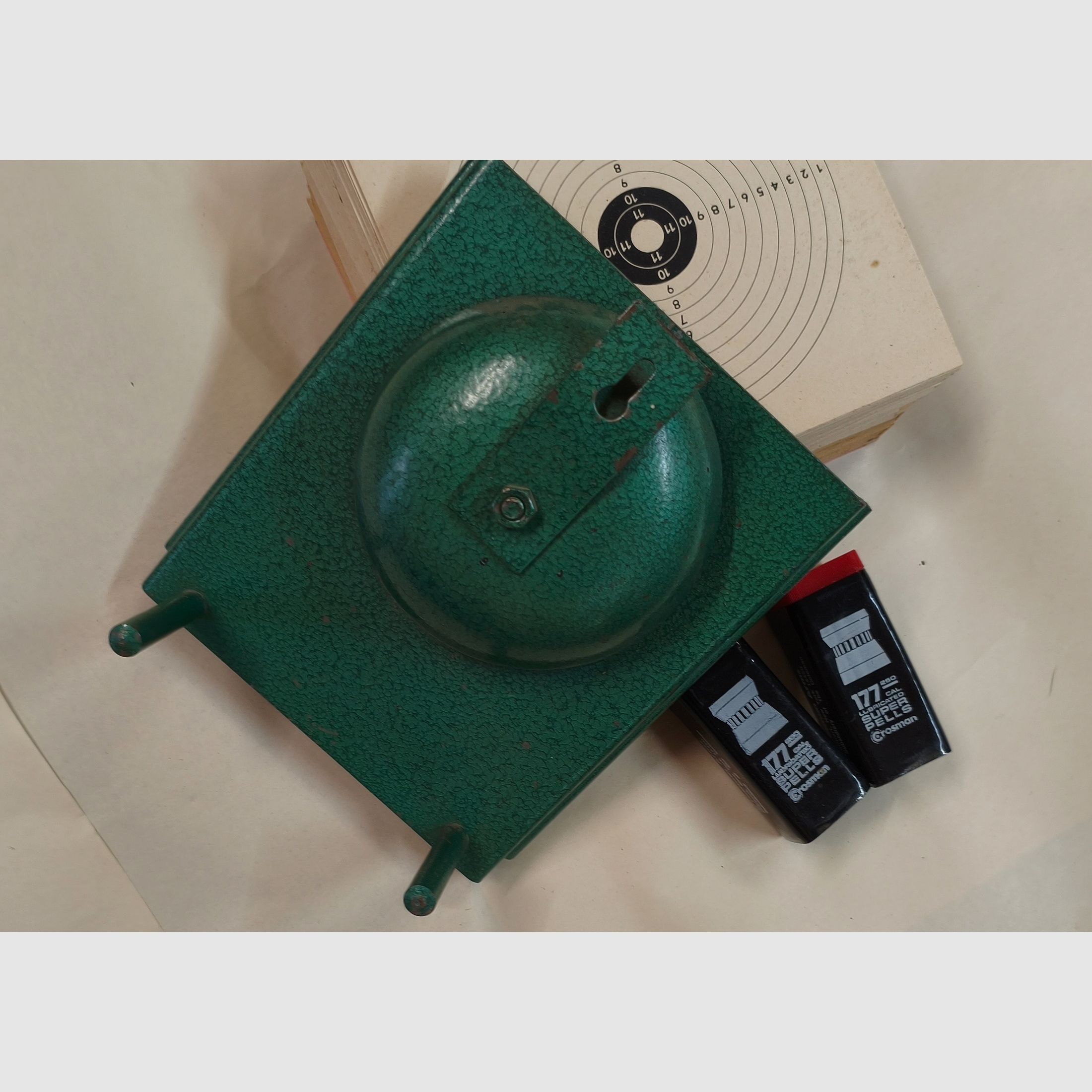 WESTIGINGER & ALTENBURGER AIR RIFLE WITH BAG + BULLET CATCHER + TARGETS