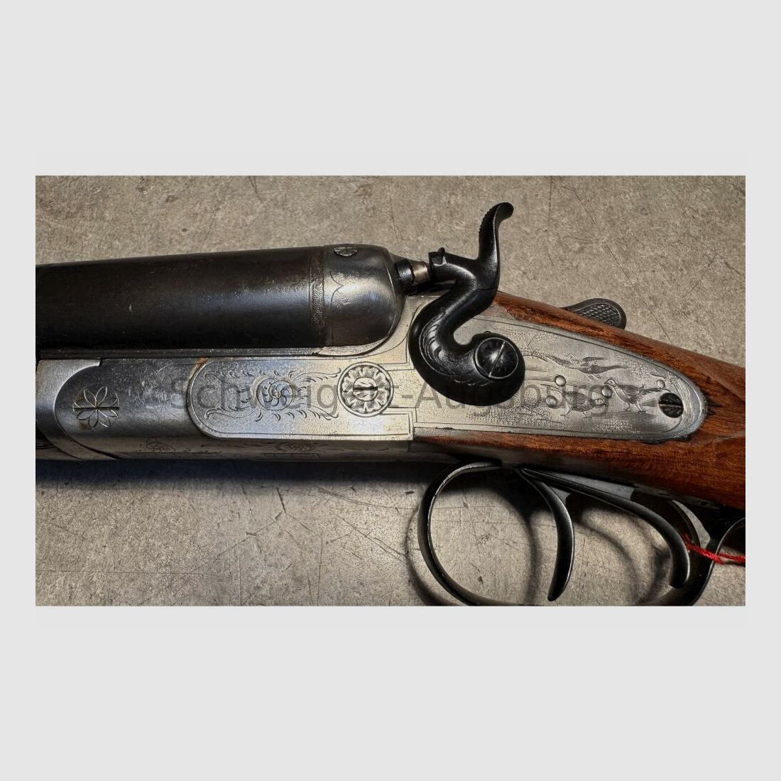 Pieper Steel Bayard Hahn Double-barrel Shotgun 12/70;12/70