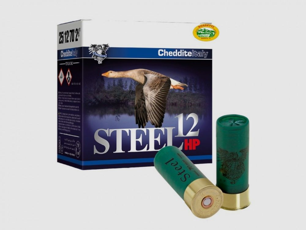 CHEDDITE Patronen STEEL 32 HP Kal.12 gr.32 p.5 bleifrei