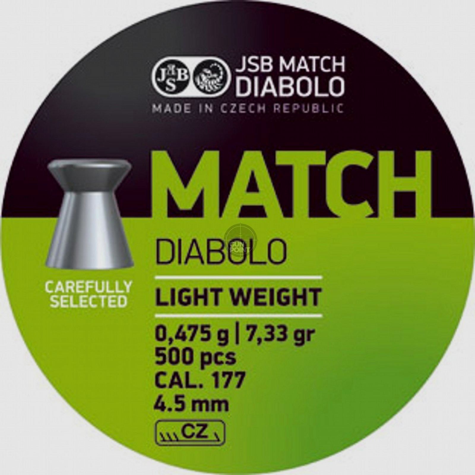 JSB Match Leicht 0,500g