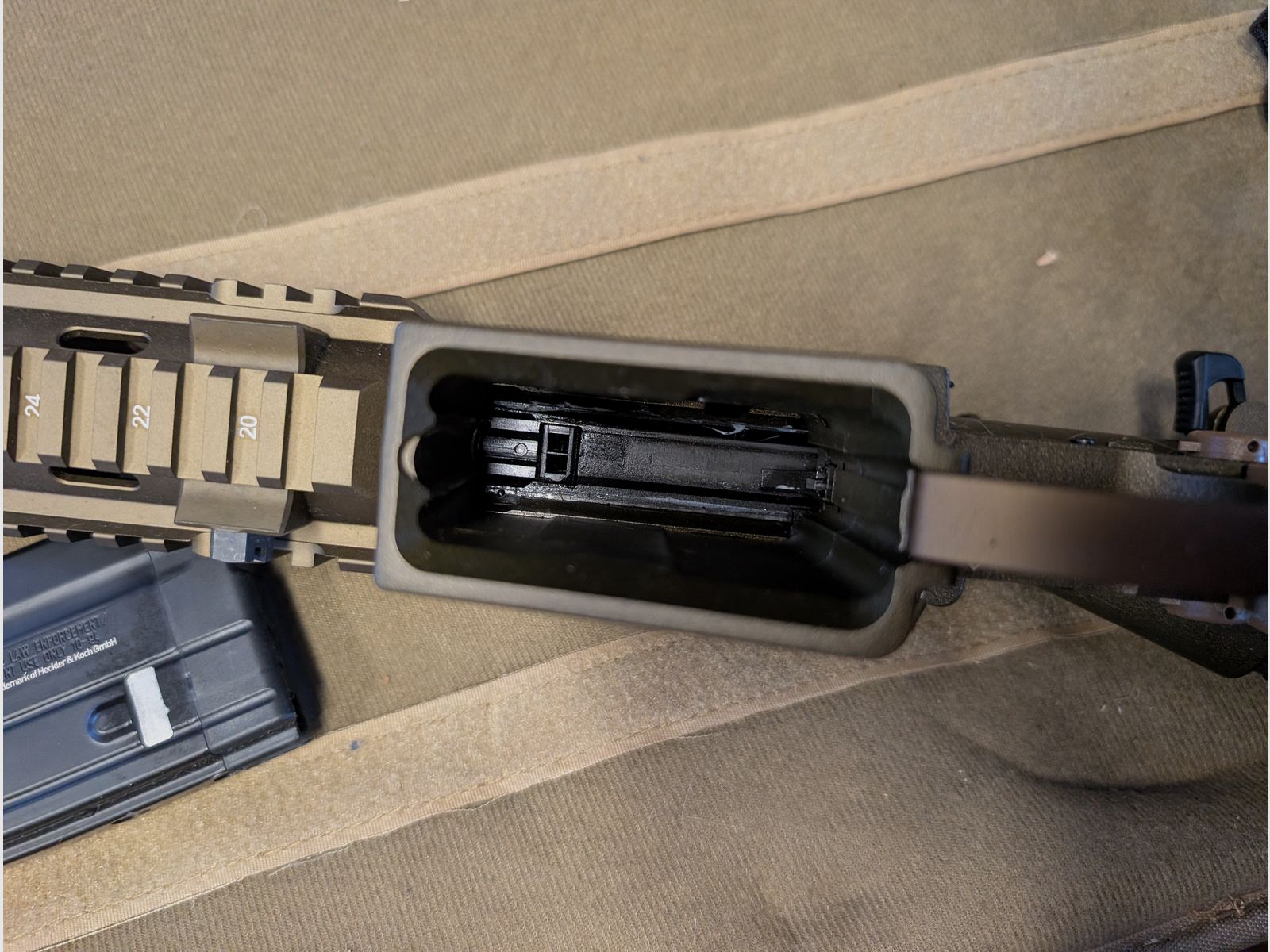 Heckler & Koch HK416 A5 Vollmetall Gas-Blow-Back 6mm BB RAL 8000