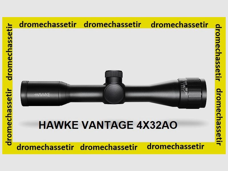 Hawke Vantage 4x32AO Zielfernrohr, Mil-Dot-Absehen, Ref. 14102