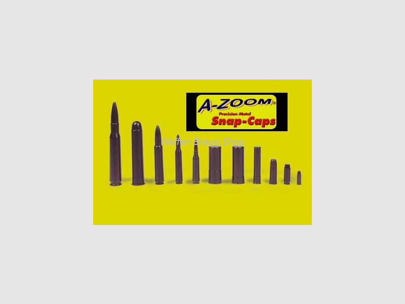 A-ZOOM 16144 EXERZIER-/PUFFER- .500 S&W MG 6/PACK