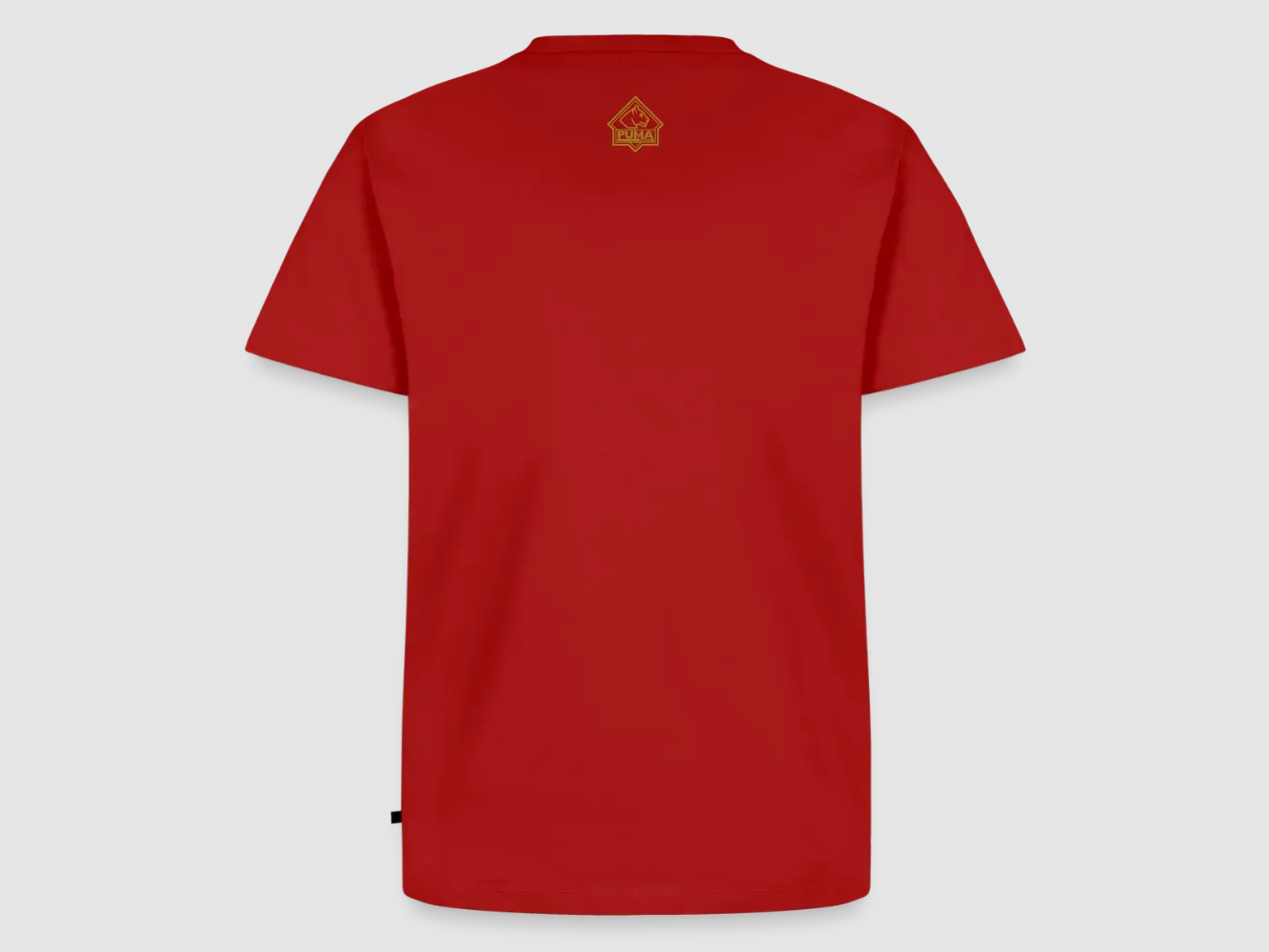 PUMA Men’s Premium T-Shirt "Skull Frontal Sharp Stuff" White