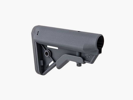 B5 SYSTEMS AR-15 BRAVO STOCK COLLAPSIBLE MIL-SPEC GRAY