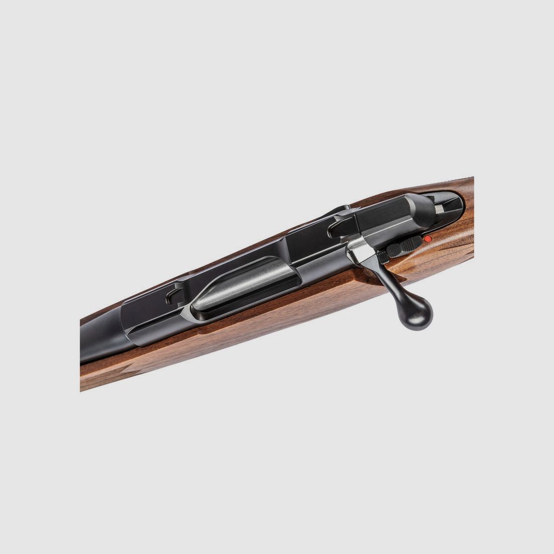SAKO 90 HUNTER .375 H&H, Linksversion, schwarz, Lauflänge 24,5", Drall 12", S90 Abzug, 4 Schuss, geölter Holzschaft mit bayer. Backe, mit Visierung, Bild 5 von 5