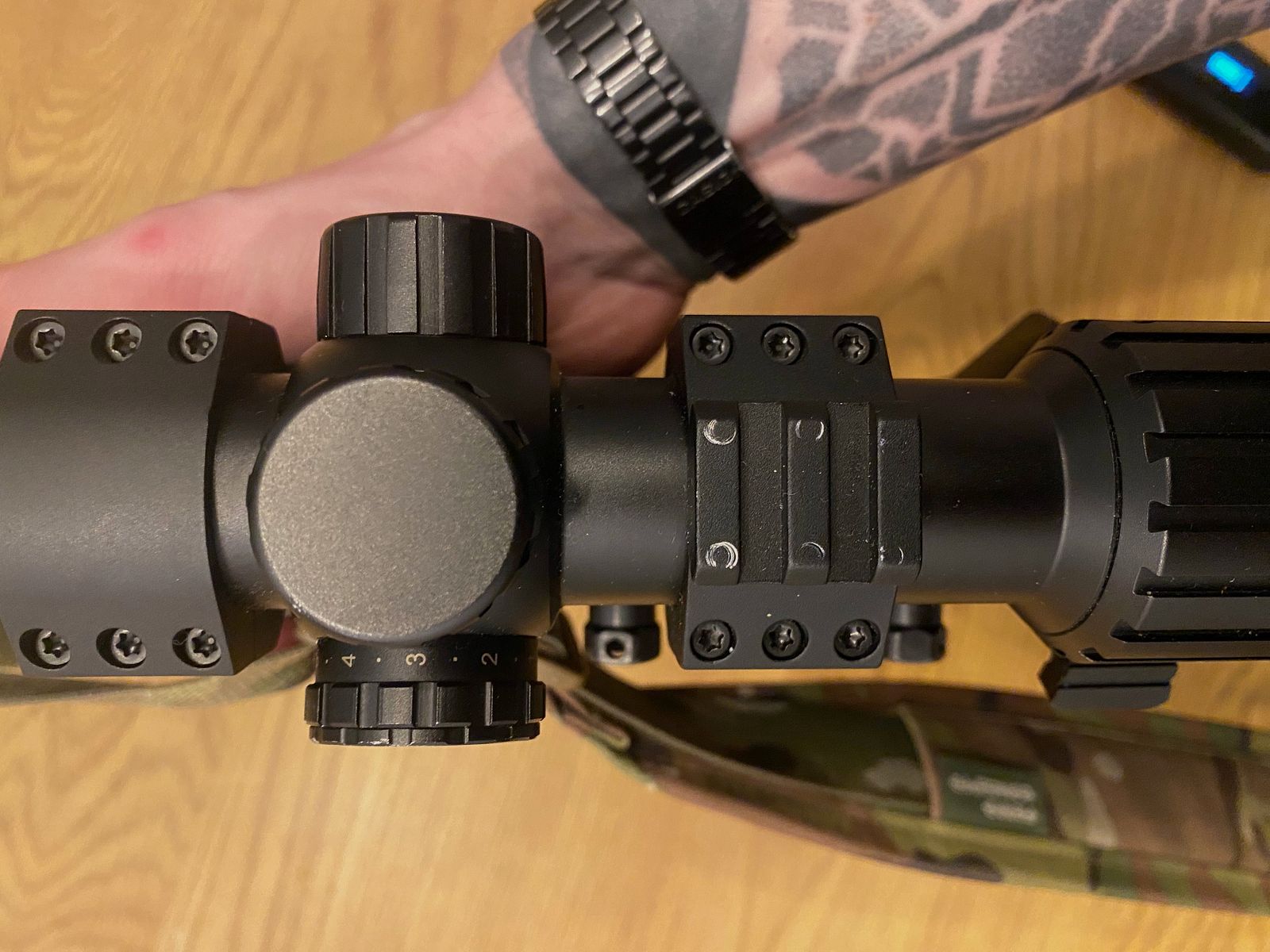 Burris RT-6 1-6x24mm, Ballisic AR, mit Montage (ohne FastFire 3)