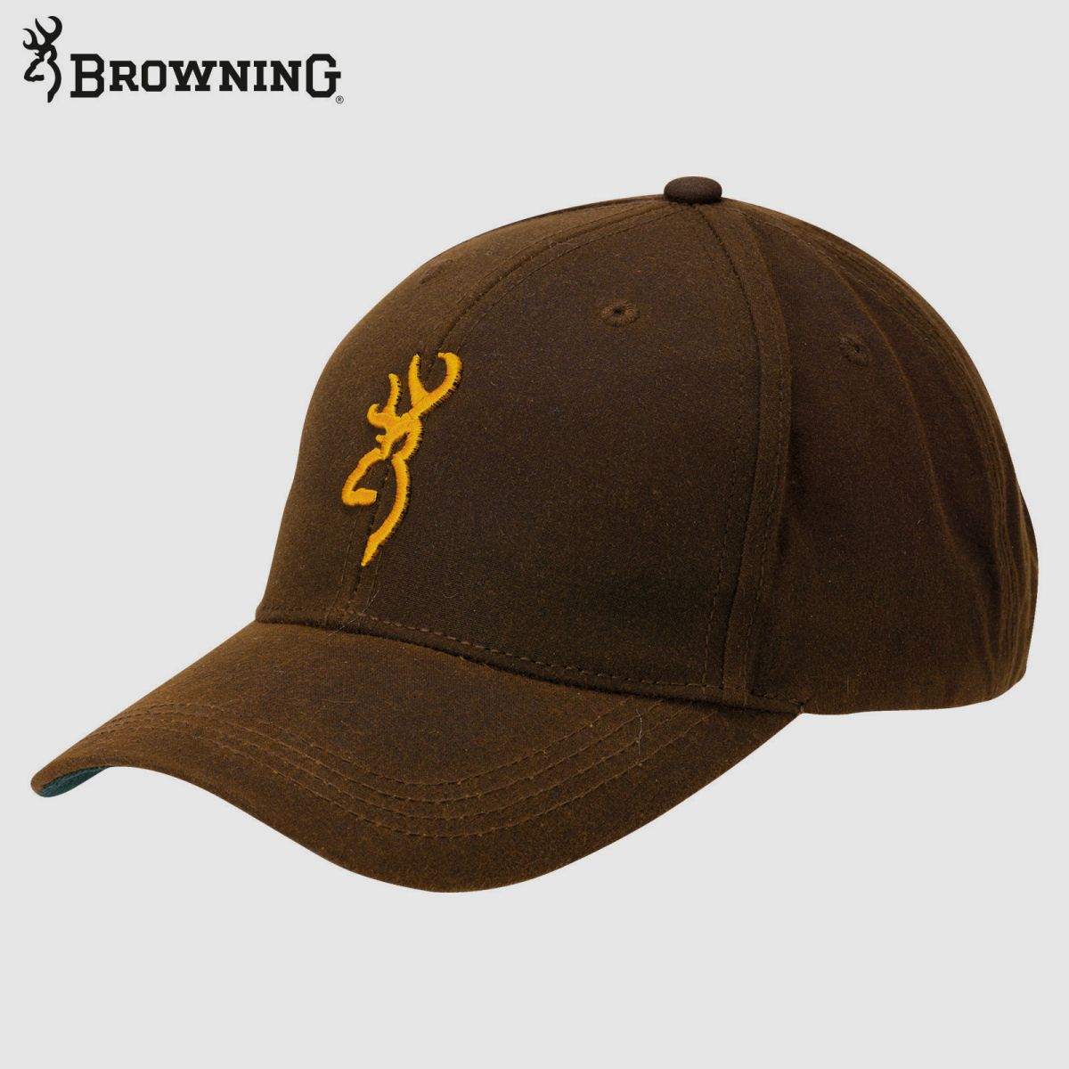 BROWNING Kappe Dura Wax braun