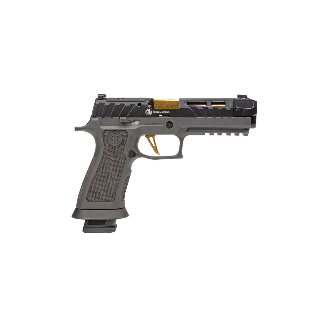 Sig Sauer P320 Spectre Comp. Schwarz/Gold 9mm Luger - Selbstladepistole