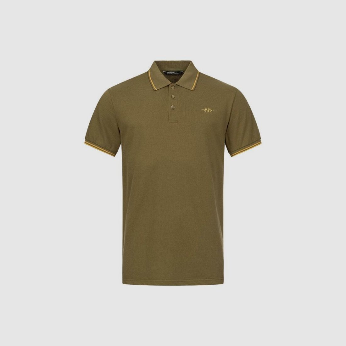 Blaser Herren Polo Shirt 22 dunkel oliv M