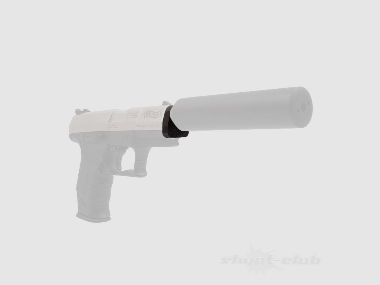 shoXx sound suppressor adapter for CP99 NightHawk, Umarex CPS