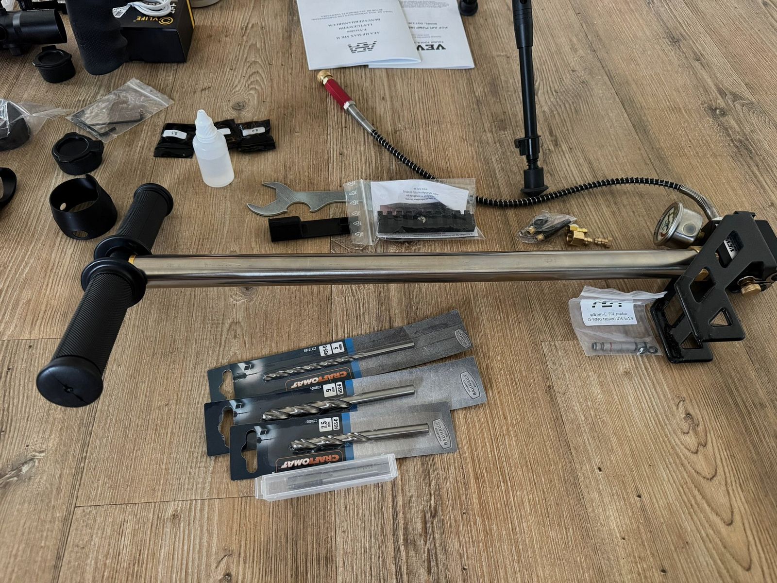Airgun HPMAX Mk2 kaum benutzt mit div. Zubehör 