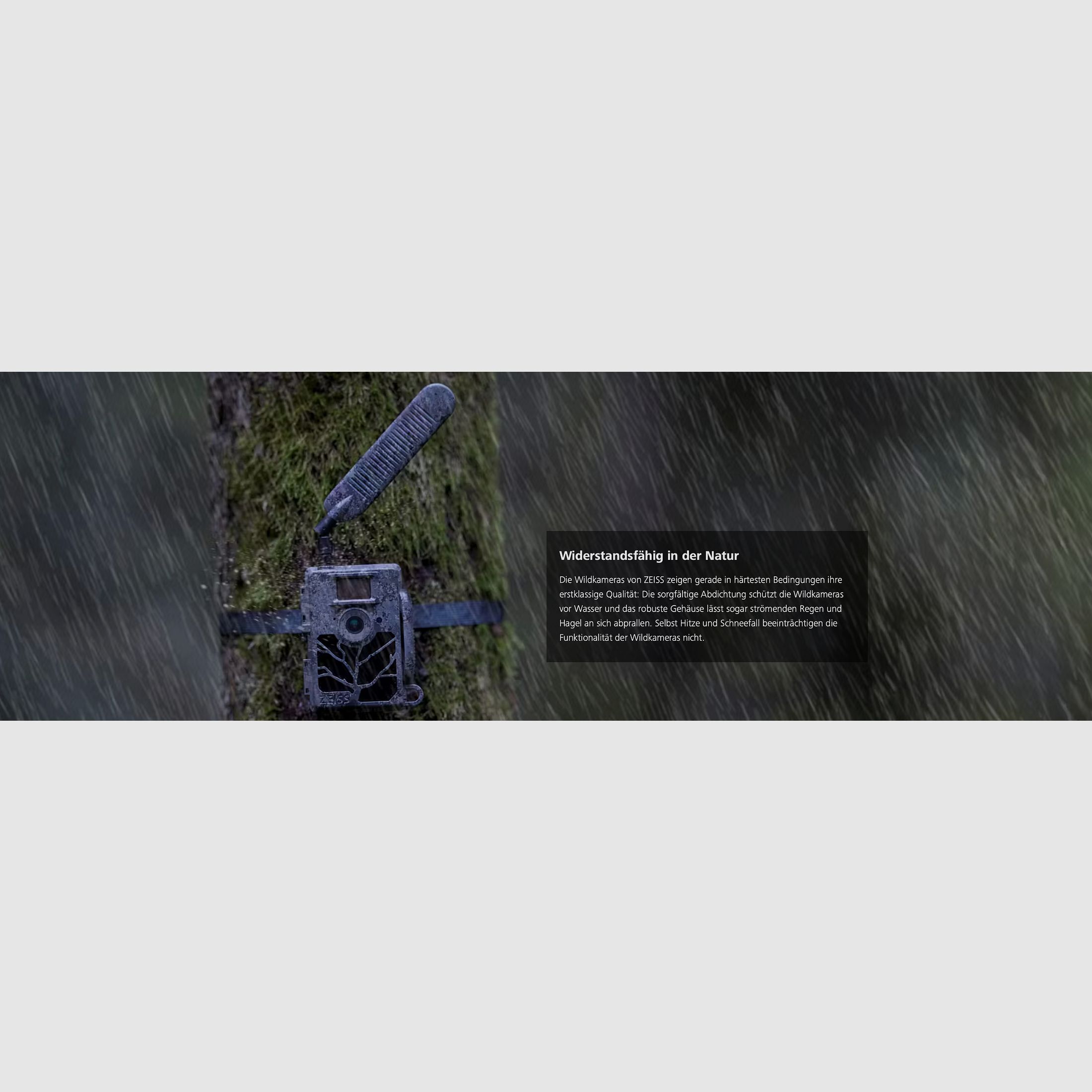 ZEISS Secacam 5 Groothoek Wildcamera 100 graden gezichtsveld 25m detectie