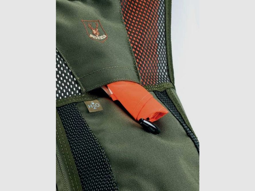 RISERVA R2345 GILET FÜR FÜHRER CORDURA GRÜN GR. EINHEIT, Bild 3 von 3