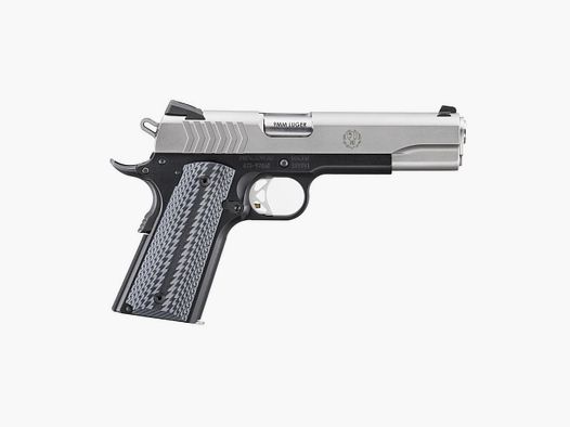 Ruger SR1911 LIGHTWEIGHT 9MM LUGER 5"/12,7CM ACCIAIO INOSSIDABILE BASSO RIFLESSO