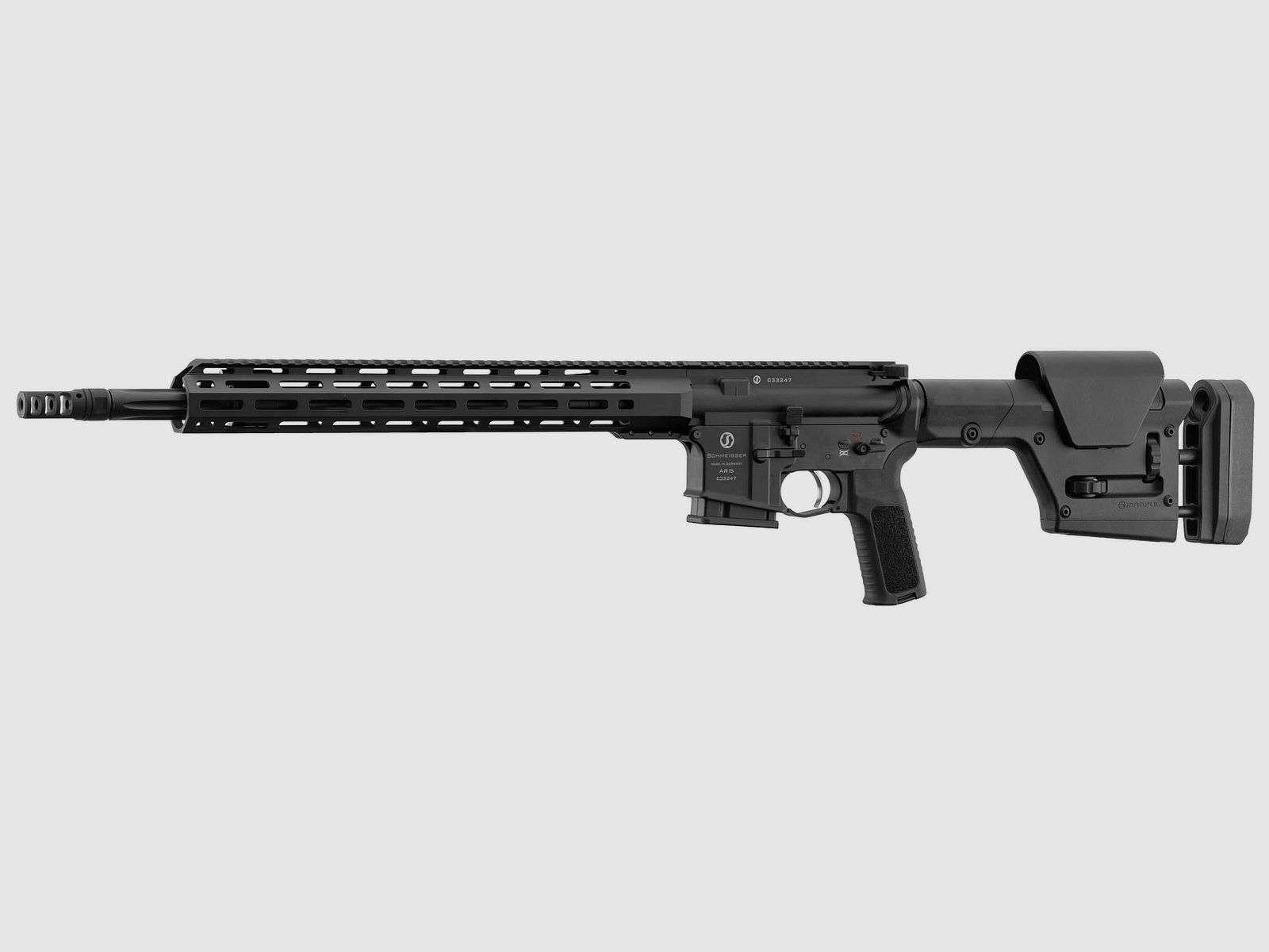 Schmeisser AR15 DMR Schwarz Kal. .223 REM – 18", Bild 6 von 7