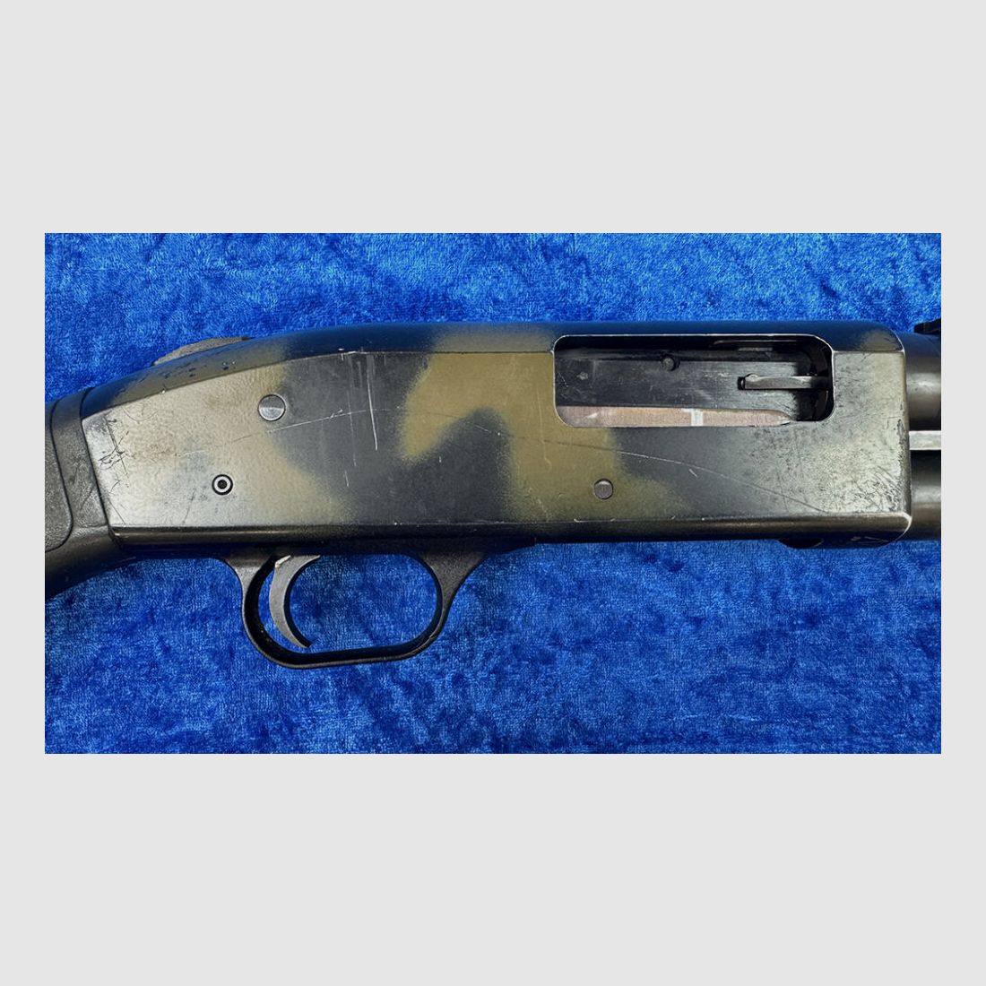 Mossberg 500A mit Austauschlauf