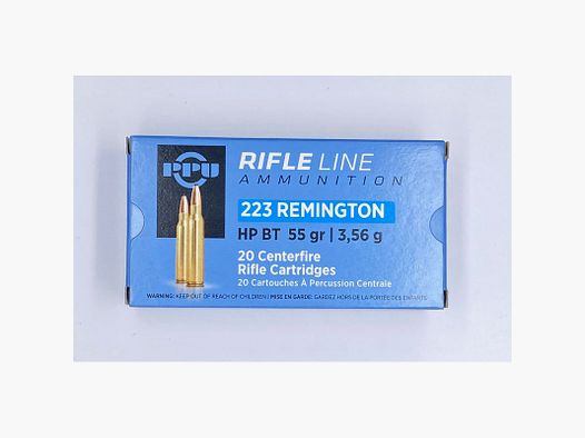 PPU 223 REM 55 GRS / 3,56 G HPBT MATCH 20 STK