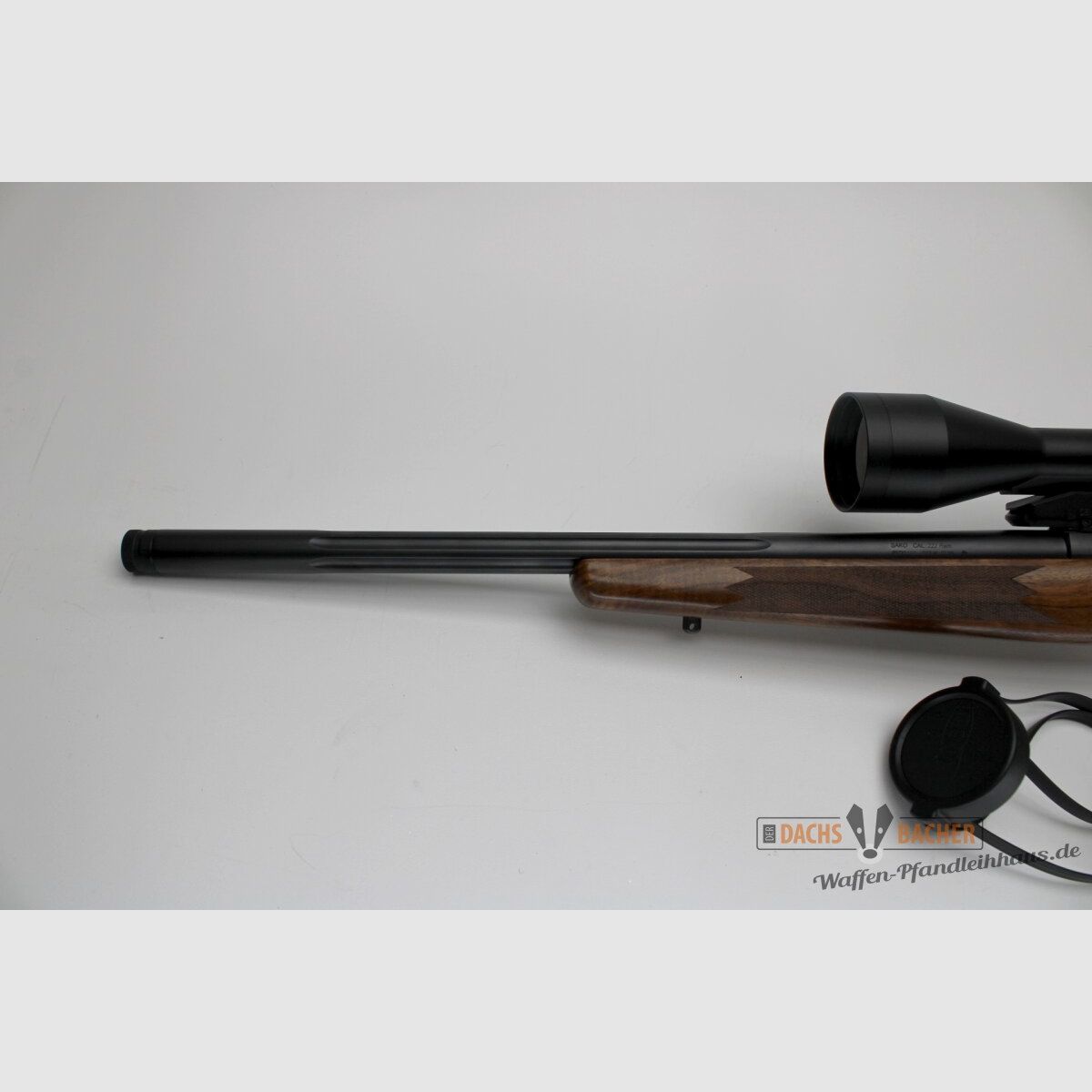Rep. fucile Sako 85 Varmint cal. .222Rem canna scanalata con Dentler Meopta 3-12x56, immagine 4 di 9
