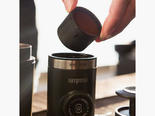 Portable Espresso Machine Nanopresso, black