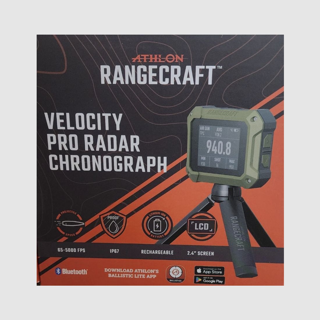 Athlon Optics Rangecraft Velocity Pro prędkościomierz