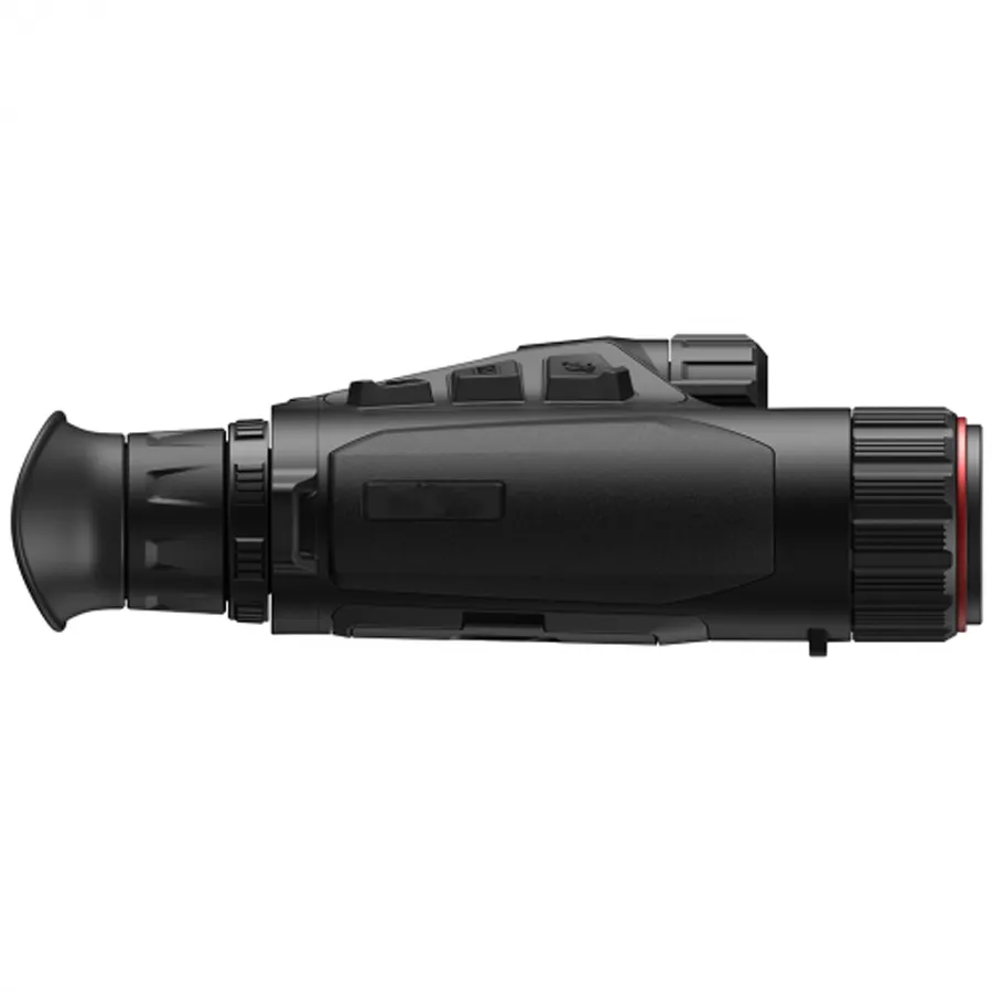 Hikmicro Habrok HH35LN binocolo, 940 nm: immagine termica e ottica, immagine 4 di 5