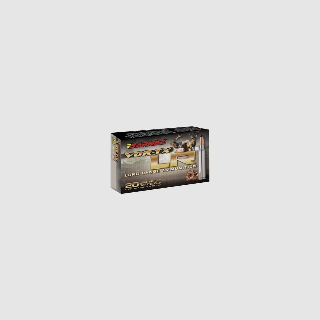 Barnes VOR-TX Long Range .30-06 Sprg. 175GR LRX Boat Tail 20 Patronen