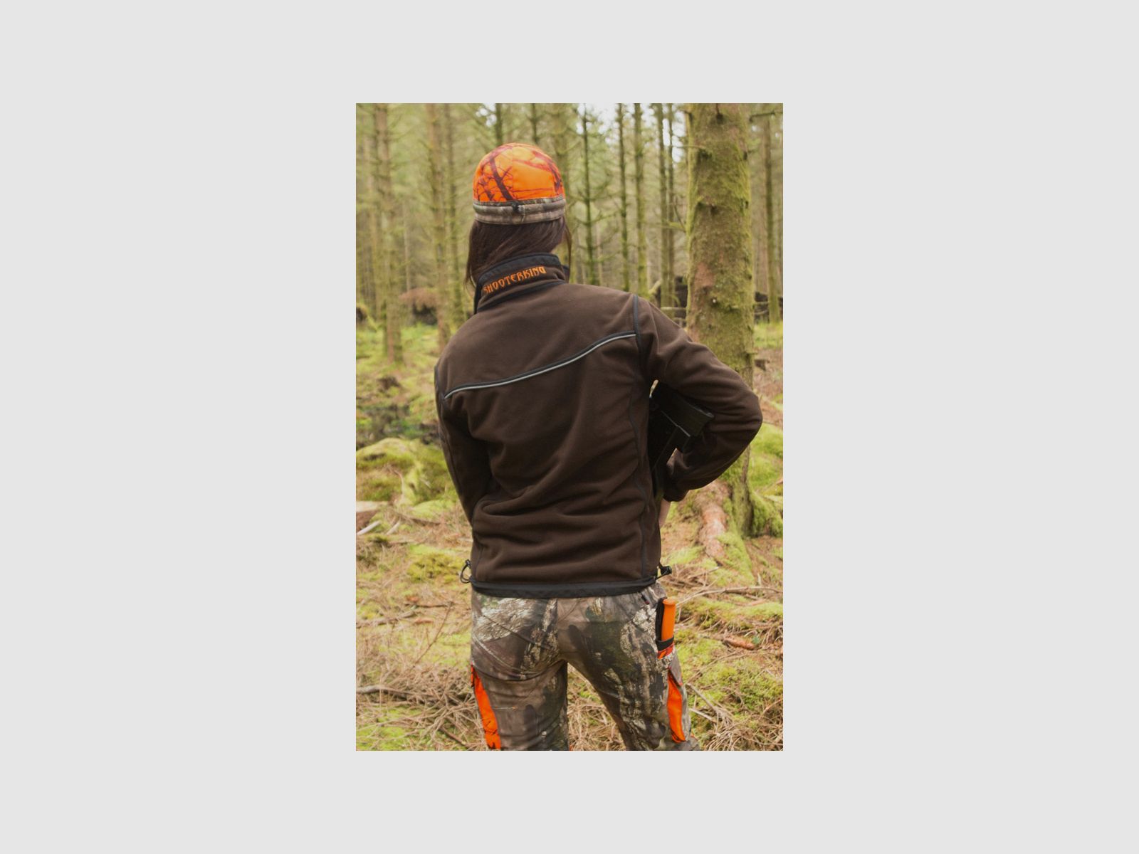 SHOOTERKING Softshell Damen Jacke 2 in 1 Mossy Blaze Orange