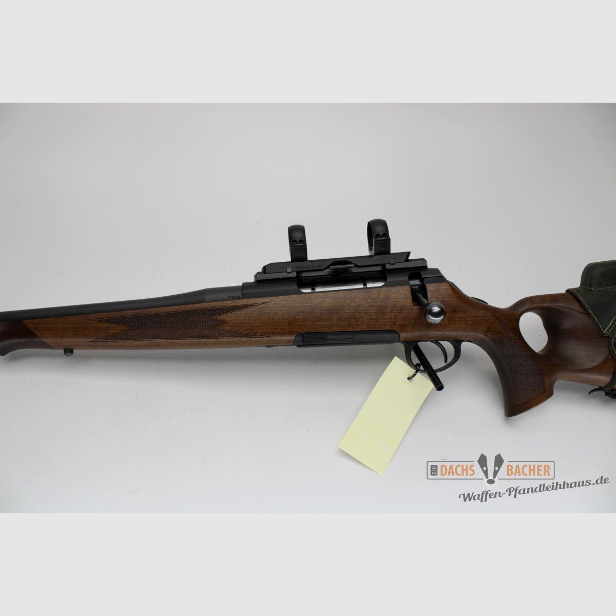 Rep. Büchse Rößler Titan 6 LINKSSYSTEM Kal. .30-06 Sprg. mit Dentler Basis und 30er Ringen