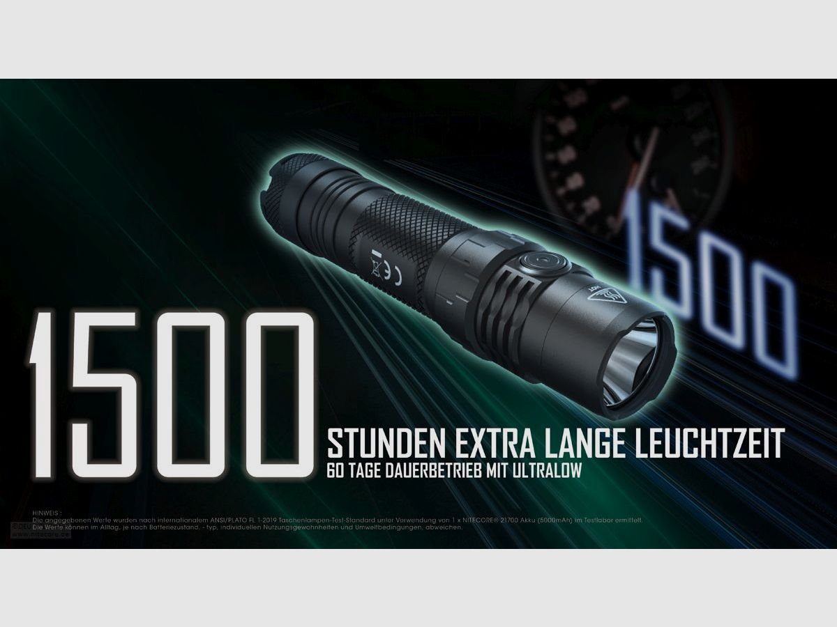 Nitecore MH10S Taschenlampe 1800 Lumen