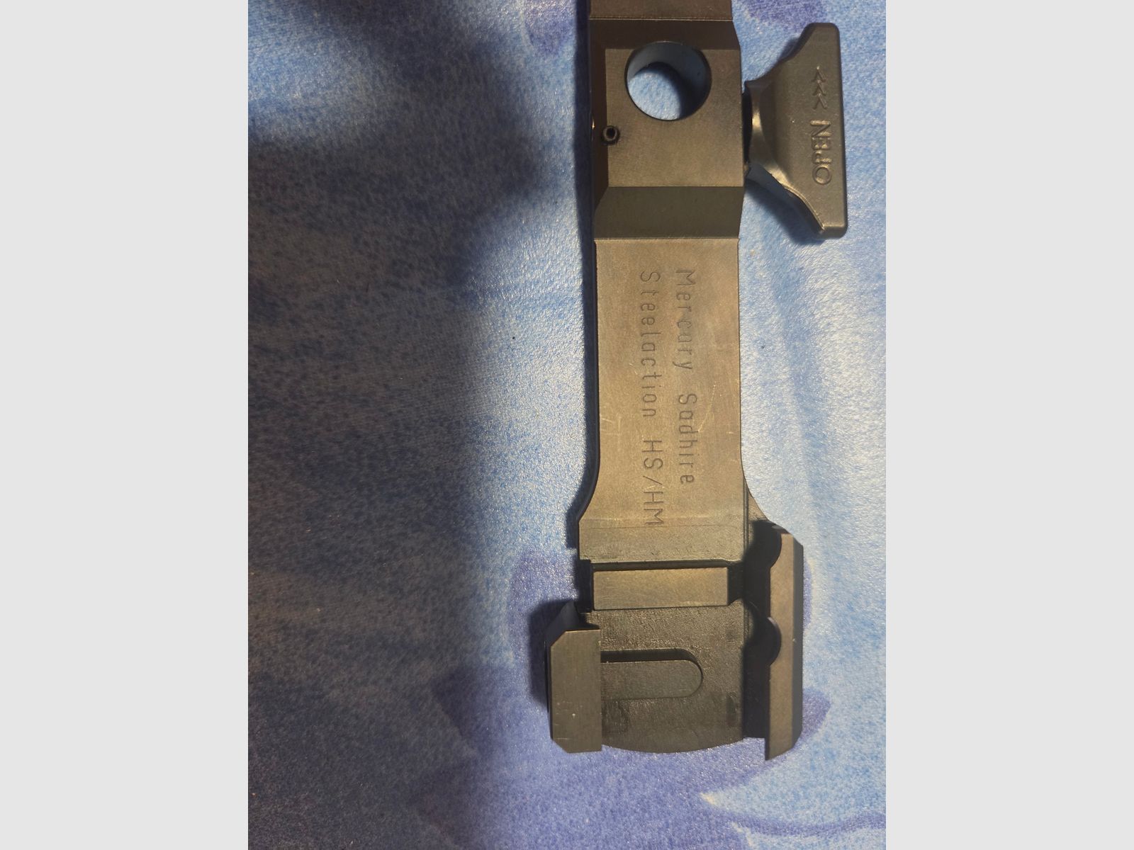 Dentler BASIS base rail for CZ 600 / Steel Action incl. Dentler mount with 30 mm rings
