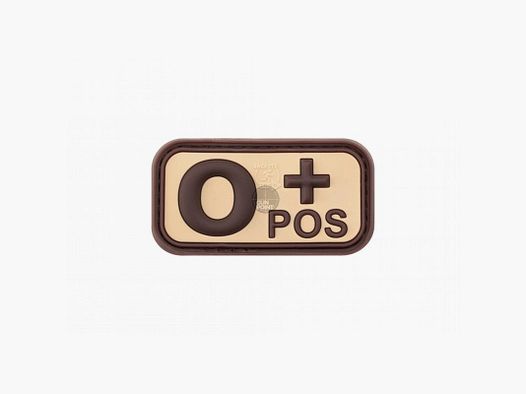 Bloodtype Rubber Patch 0 Pos