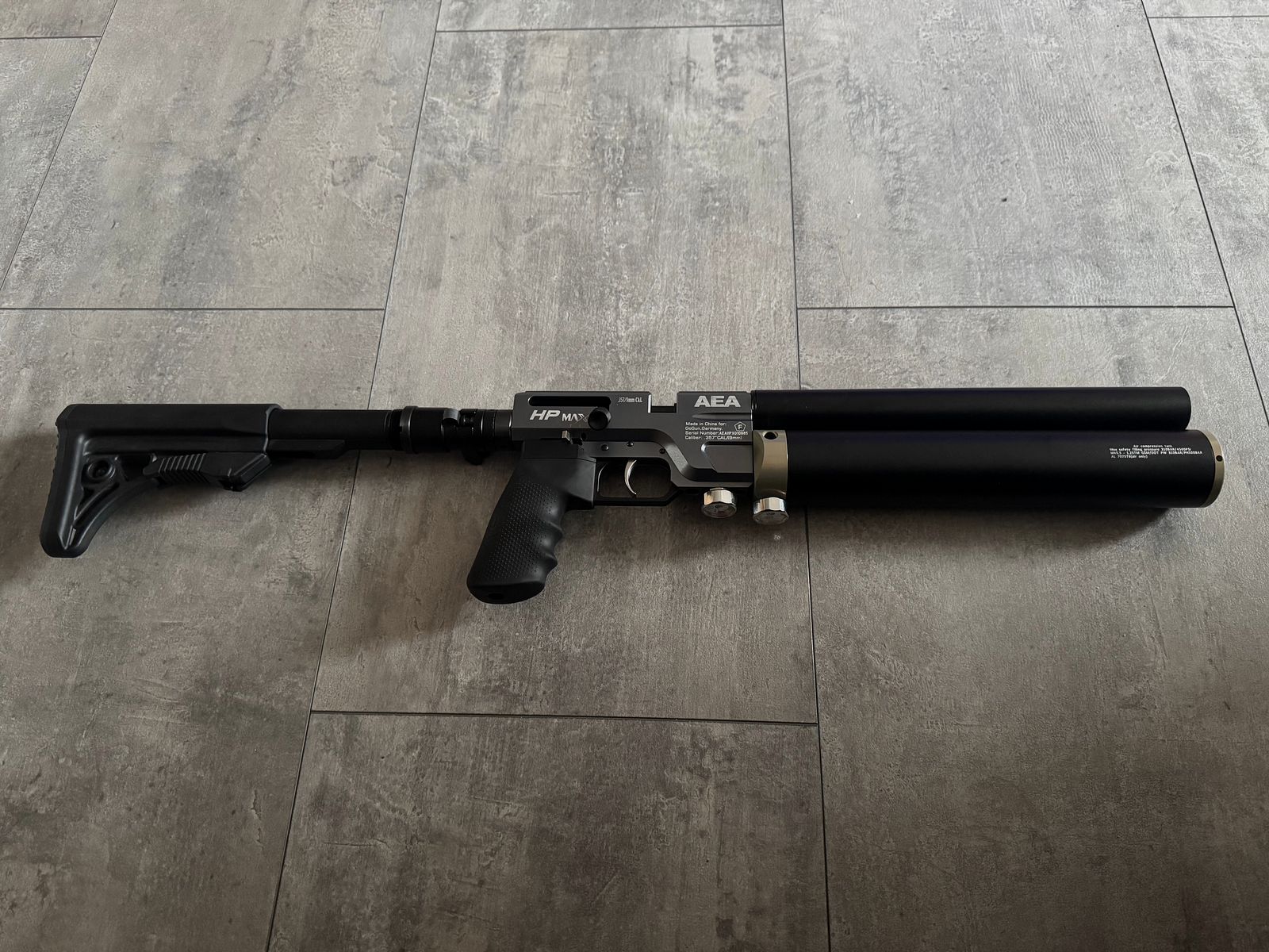 AEA HP Max Mk1 (.35 / 9mm) – 7,5 Joule versie