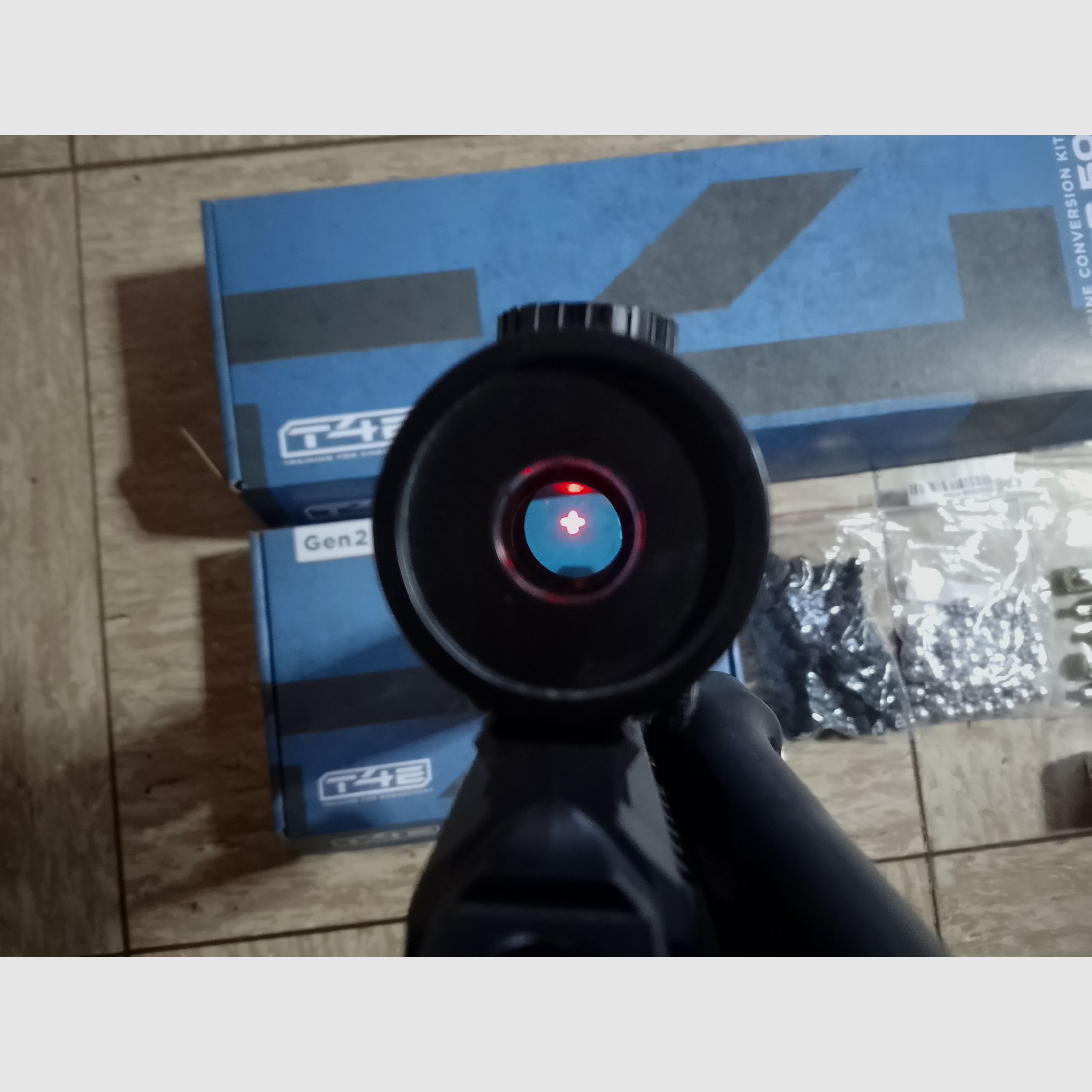 Neu T4E RAM HDR50  Tr50 gen2 + Carbine Conversion Kit+ Alu kugeln + Rubberballs .50 + Flashlight + CO2 Kapseln+ Visier Ovp 