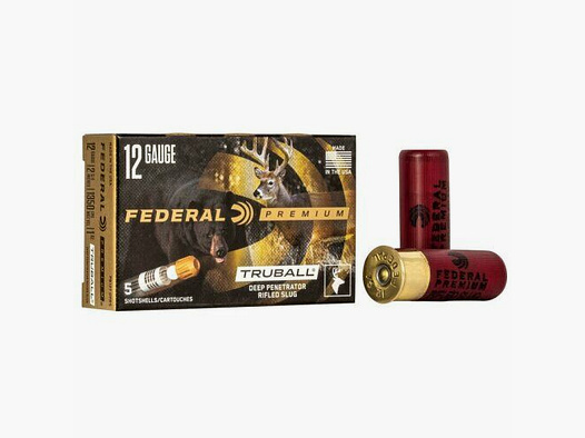 Munitions Federal 12/70 Vital-Shok Projectile Rayé Fusil