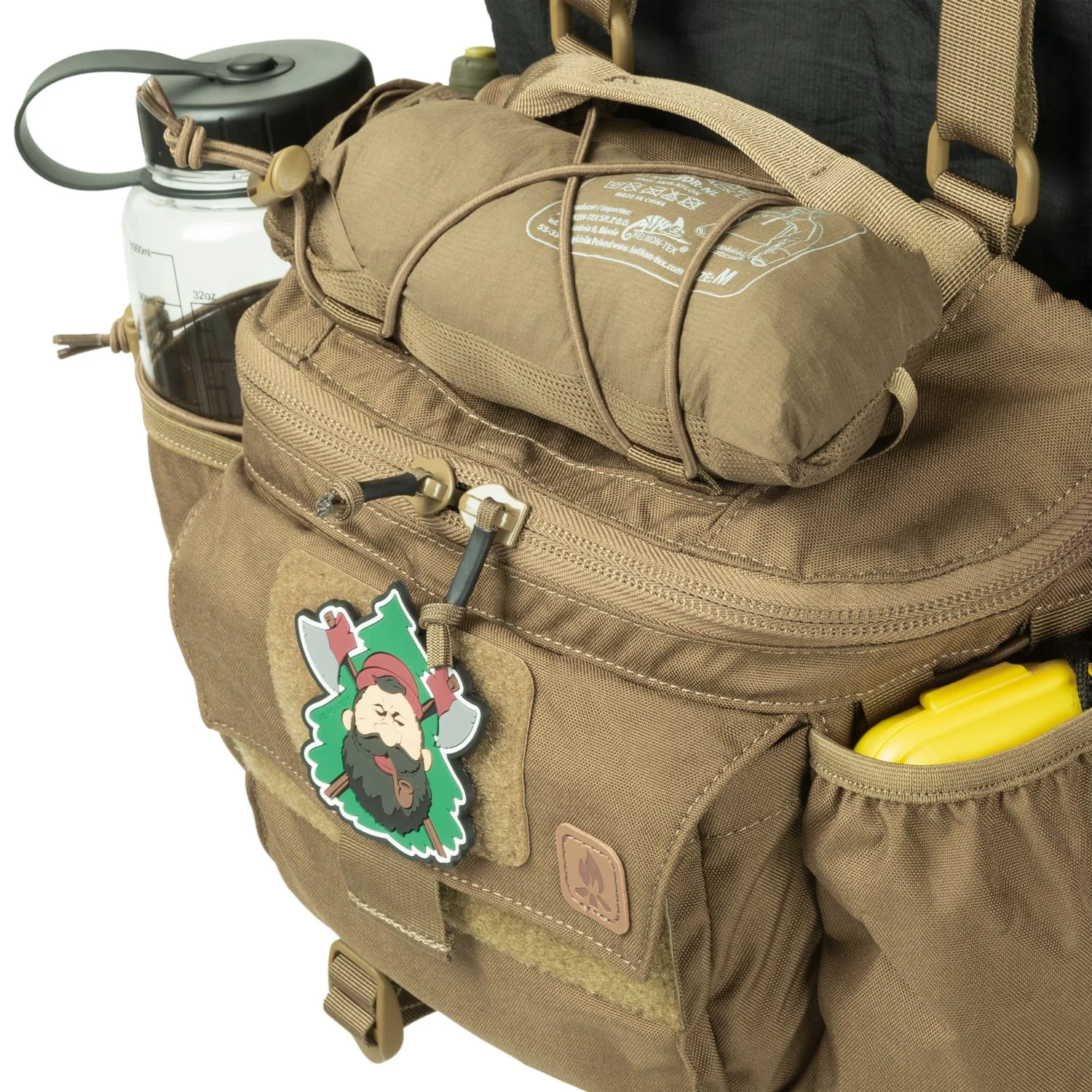 Sac HELIKON Foxtrot Mk2 Rig - Cordura - Earth Brown/Clay A - Taille unique, image 8 sur 20