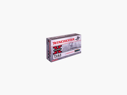 MUNITIONS WINCHESTER 7X64,POWER POINT ,162GR ,20/200