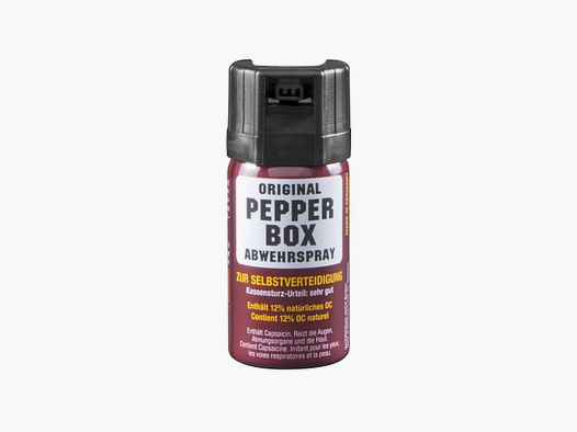 Pfefferspray Pepper Box klein 40ml Sprühnebel