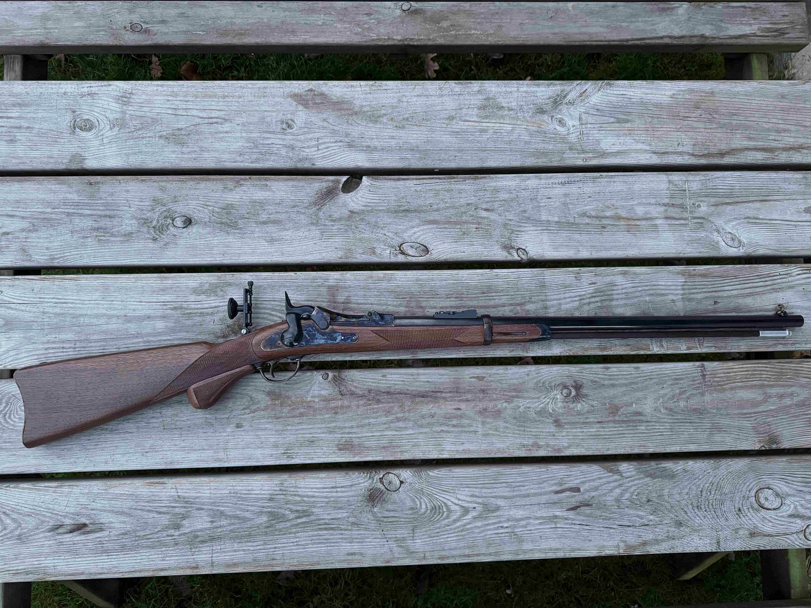 Single-shot rifle Pedersoli Officer Trap Door .45-70 Gov.