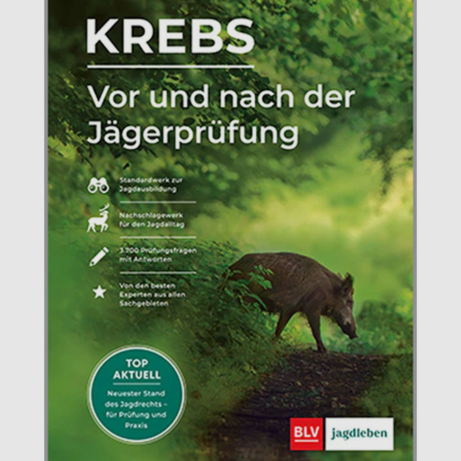 BLV Buch Krebs Vor und nach der Jägerprüfung